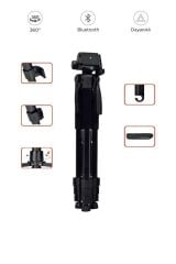 8850 Profesyonel 1.2m Su Terazili Tripod Kamera Tripod