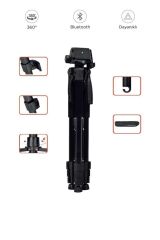 8850 Profesyonel 1.2m Su Terazili Tripod Kamera Tripod