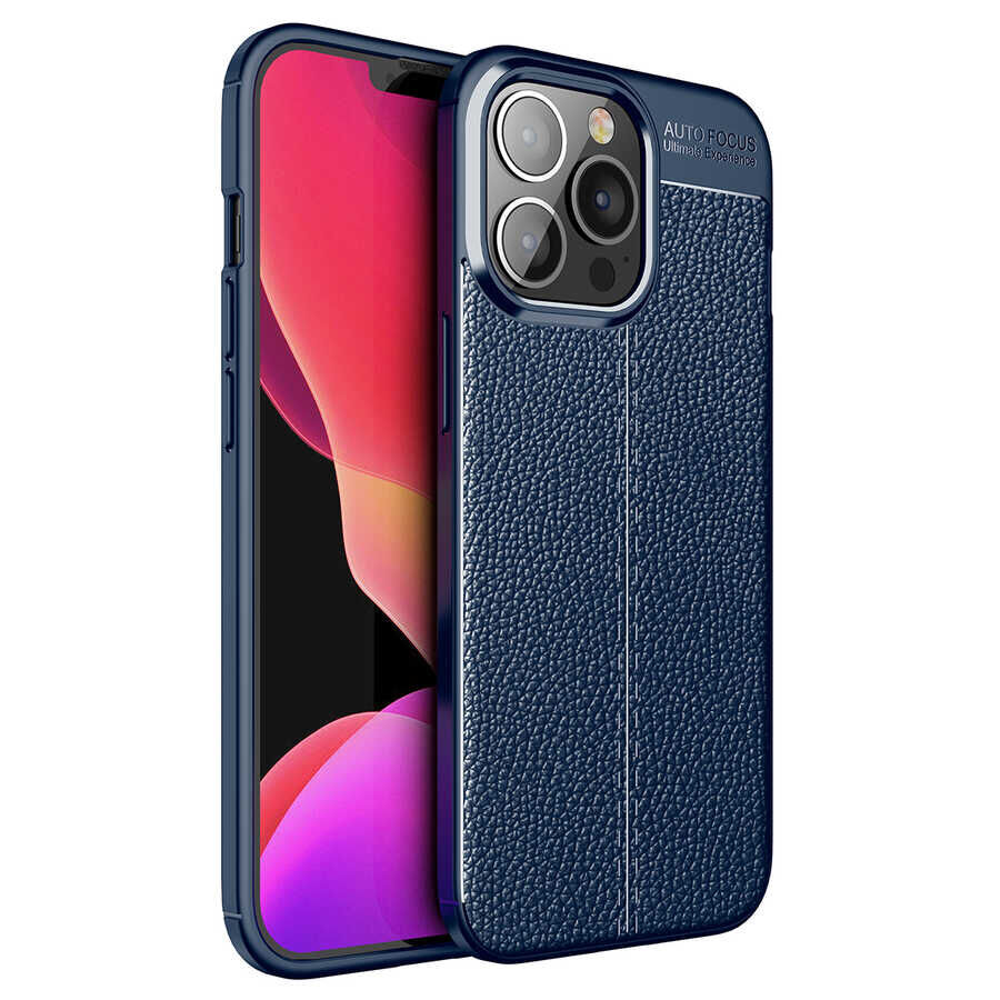 iPhone 14 Pro Max Kılıf Niss Silikon Kapak Lacivert