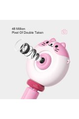 S8 Taşınabilir 1080p Dijital Video Kayıt Fotoğraf Çocuk Kamerası 2.0 Inç Ips Ekran