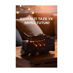 Hava Nemlendiricisi Led Işıklı Aroma Difüzör Tank Tasarım Kumandali Ultrasonik 300 ML