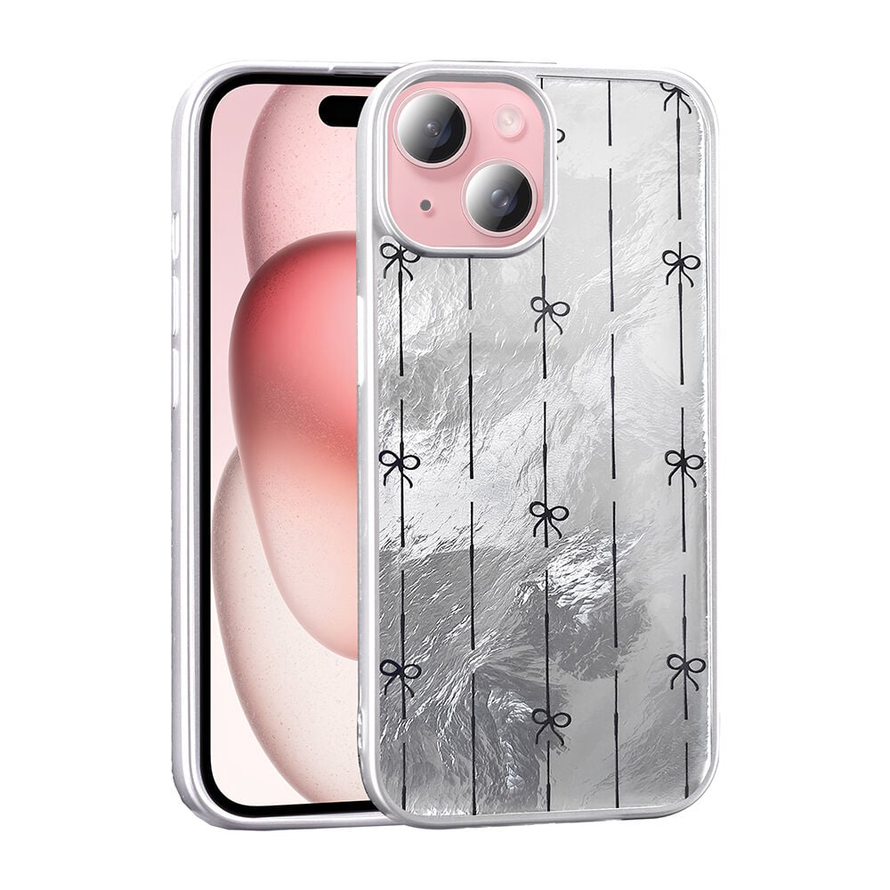 iPhone 14 Kılıf Desenli Mep Kapak Küçük Fiyonk
