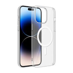 iPhone 15 Plus Kılıf Kamera Korumalı Magsafe Sert PC Porto Kapak