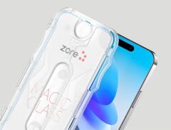 iPhone 16 Kolay Uygulama Aparatlı 5D Magic Glass Cam Ekran Koruyucu