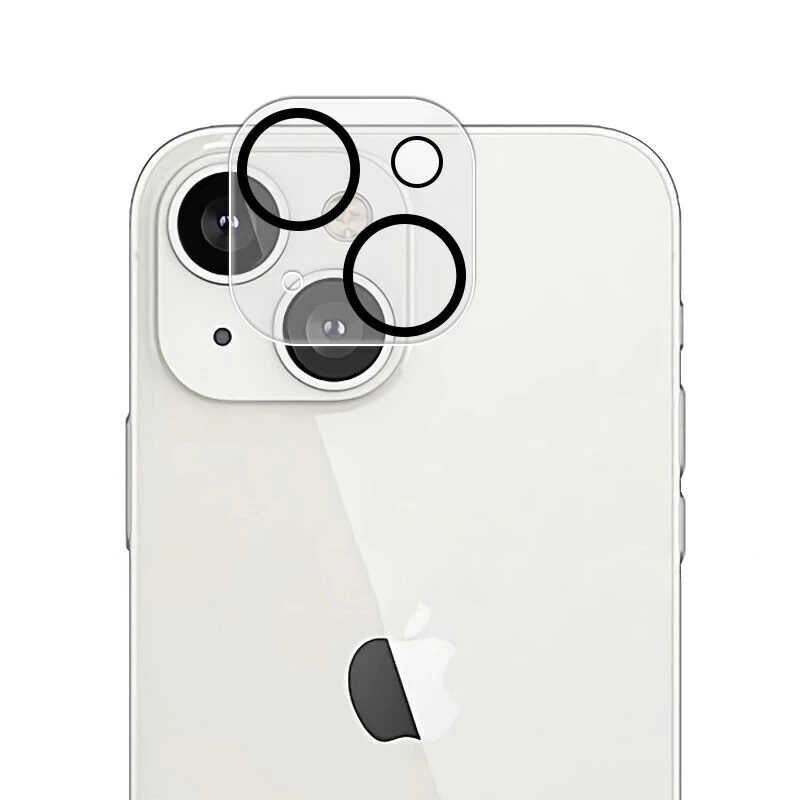 iPhone 13 Mini CL-05 Kamera Lens Koruyucu Renksiz