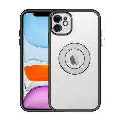 iPhone 11 Kılıf Kamera Korumalı Logo Gösteren Esta Kapak
