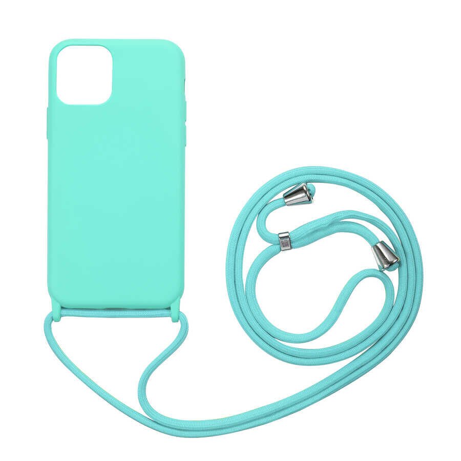 iPhone 12 Mini Kılıf Ropi Kapak Turkuaz