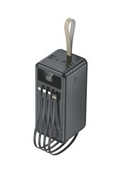 1080 80000mAh Ledli 4 Çıkışlı Taşınabilir Hızlı Şarj Dijital Göstergeli Powerbank