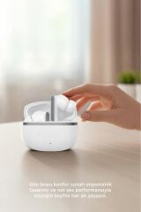 Bluetooth Kulaklık Kulak İçi Aktif Gürültü Engelleme Kablosuz Kulaklık BT 5.4 TB11 Beyaz