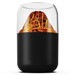 Ulrasonik Ledli Hava Nemlendirici Buhar Makinesi ve Aroma Difüzörü Ultra Sessiz Çalişma 300 ml Beyaz