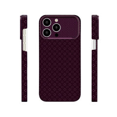 iPhone 15 Pro Kılıf MagSafe Şarj Özellikli Premium Retro Çiçek Desenli Kamera Ve Lens Korumali Velix Sert PC Kapak