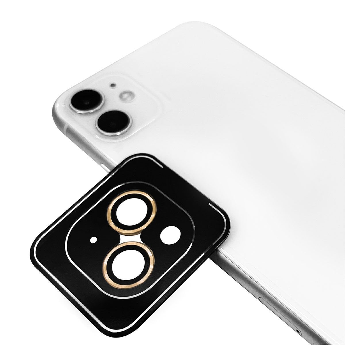 iPhone 14 CL-09 Kamera Lens Koruyucu Gold