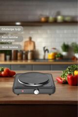 Elektrikli Ocak Termostatlı Ayarlanabilir Tekli Ocak TEH01