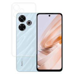 Xiaomi Redmi 13 4G Kılıf Kamera Korumali Süper Silikon Kapak