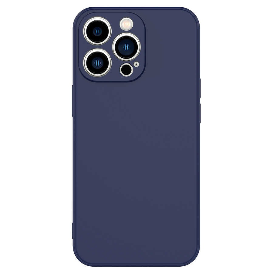 iPhone 13 Pro Max Kamera Korumali Mara Lansman Kapak Lacivert