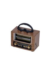 Bluetooth Hoparlör Nostaljik Radyo Speaker NS02