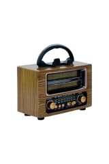 Bluetooth Hoparlör Nostaljik Radyo Speaker NS02