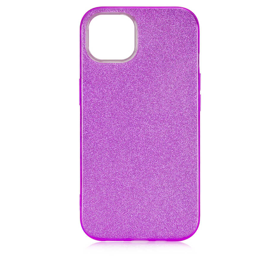 iPhone 13 Mini Kılıf Shining Silikon Mor