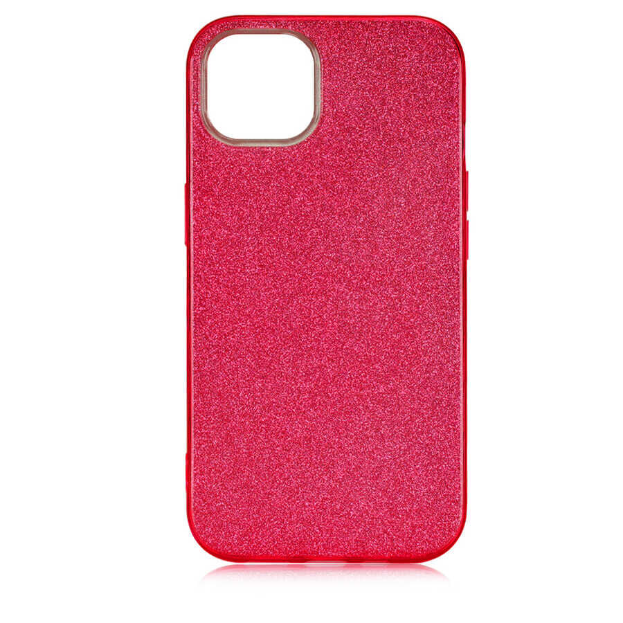 iPhone 13 Mini Kılıf Shining Silikon Kırmızı