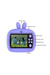 Dijital Fotoğraf Makineleri Çocuk Termal Resim Kağıt Baskılı Yazıcı Kamera Video Makinesi CMR18