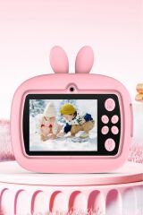 Dijital Fotoğraf Makineleri Çocuk Termal Resim Kağıt Baskılı Yazıcı Kamera Video Makinesi CMR18