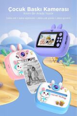 Dijital Fotoğraf Makineleri Çocuk Termal Resim Kağıt Baskılı Yazıcı Kamera Video Makinesi CMR18