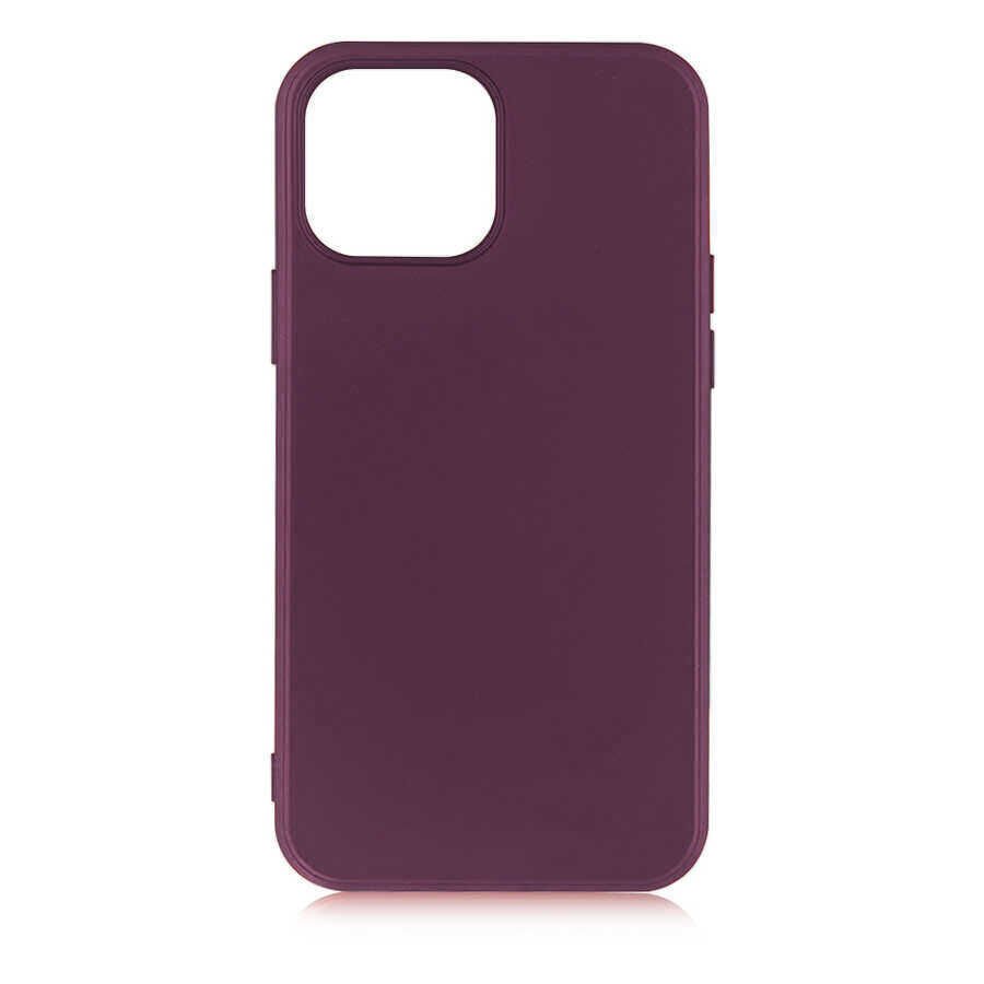 iPhone 13 Pro Max Kılıf Premier Silikon Kapak Mürdüm