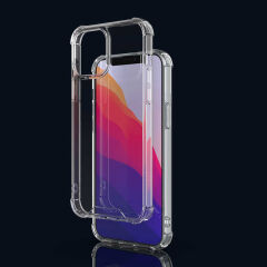iPhone 13 Pro Max Kılıf Nitro Anti Shock Darbe Emici Köşe Korumalı Şeffaf Silikon Kapak