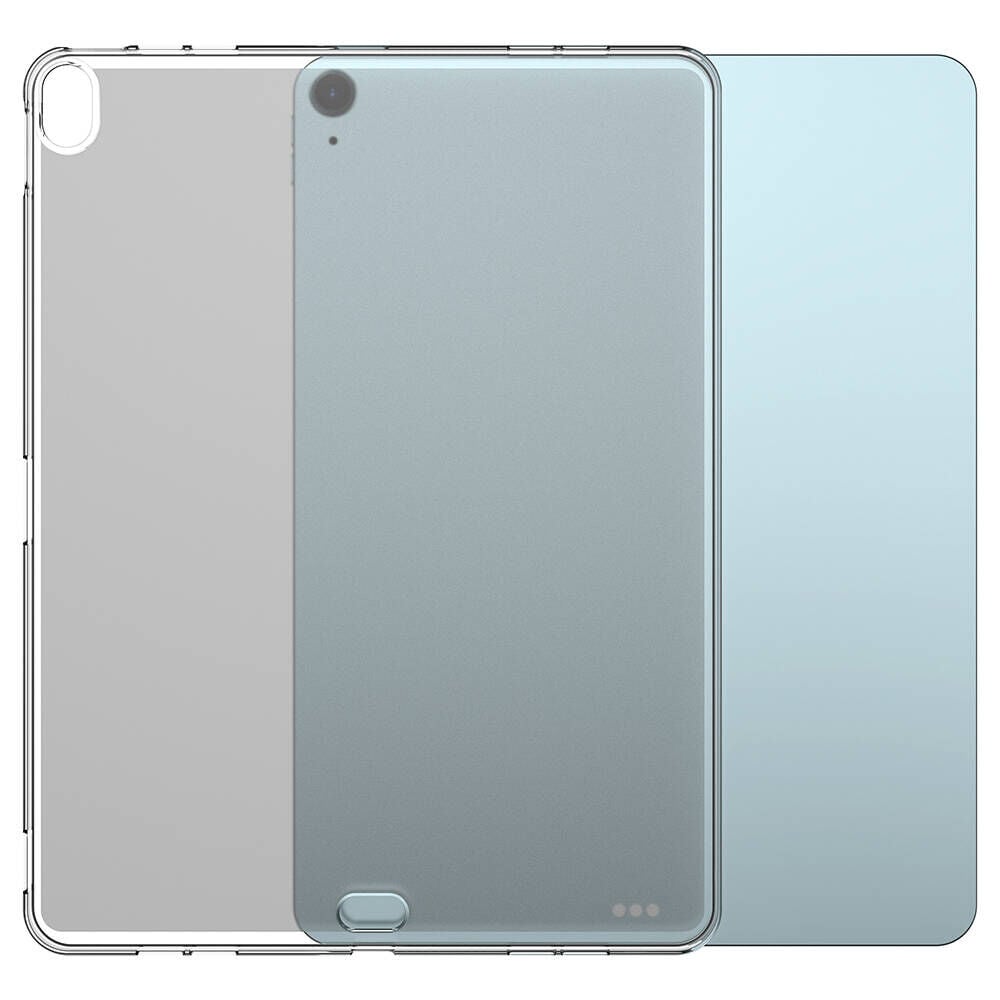 iPad Air 13 2024 Kılıf Tablet Süper Silikon Kapak Şeffaf
