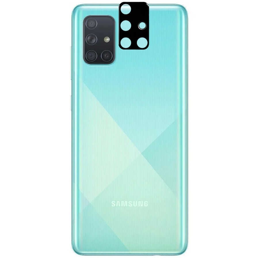 Samsung Galaxy A71 3D Kamera Camı Siyah