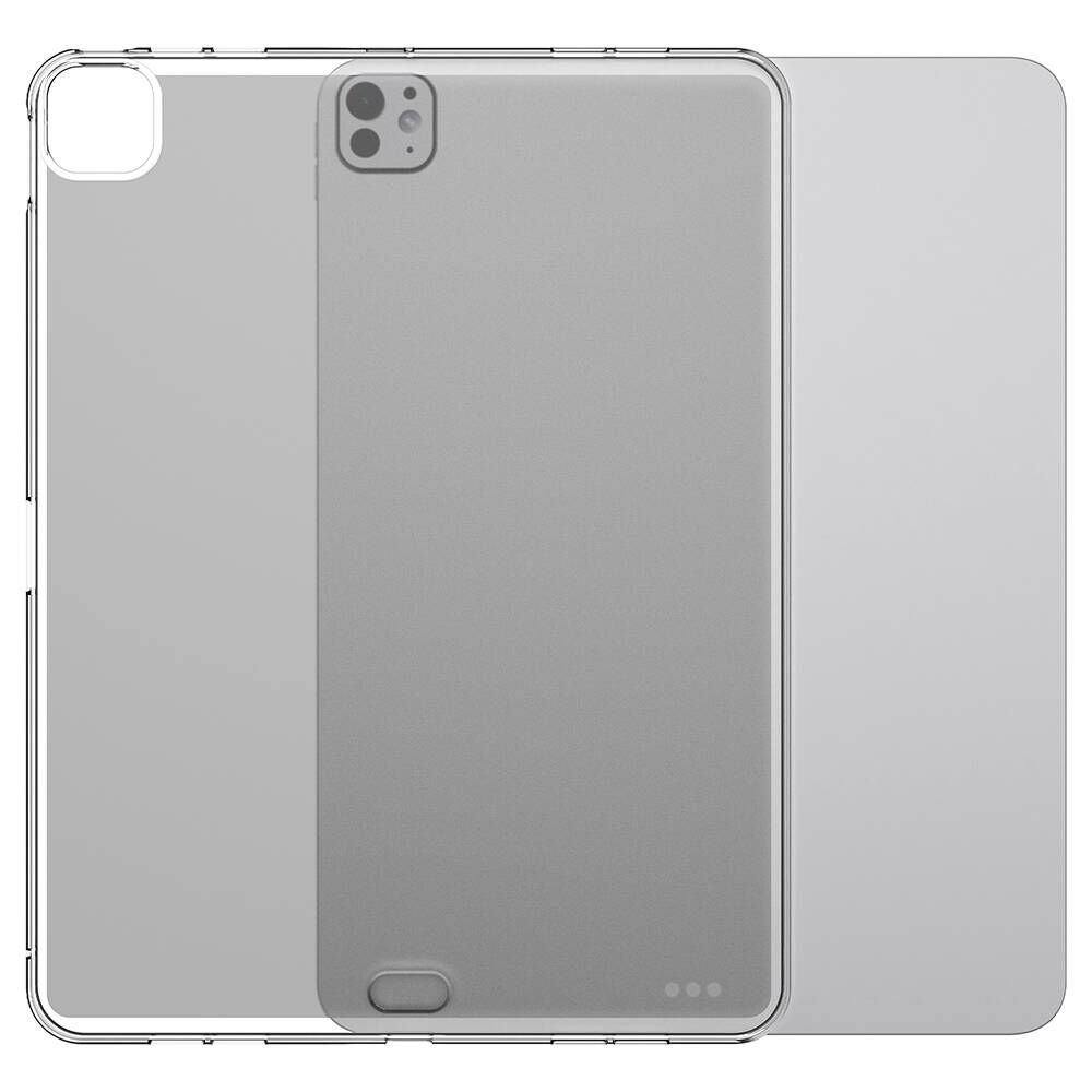 iPad Pro 11 2024 Kılıf Tablet Süper Silikon Kapak Şeffaf
