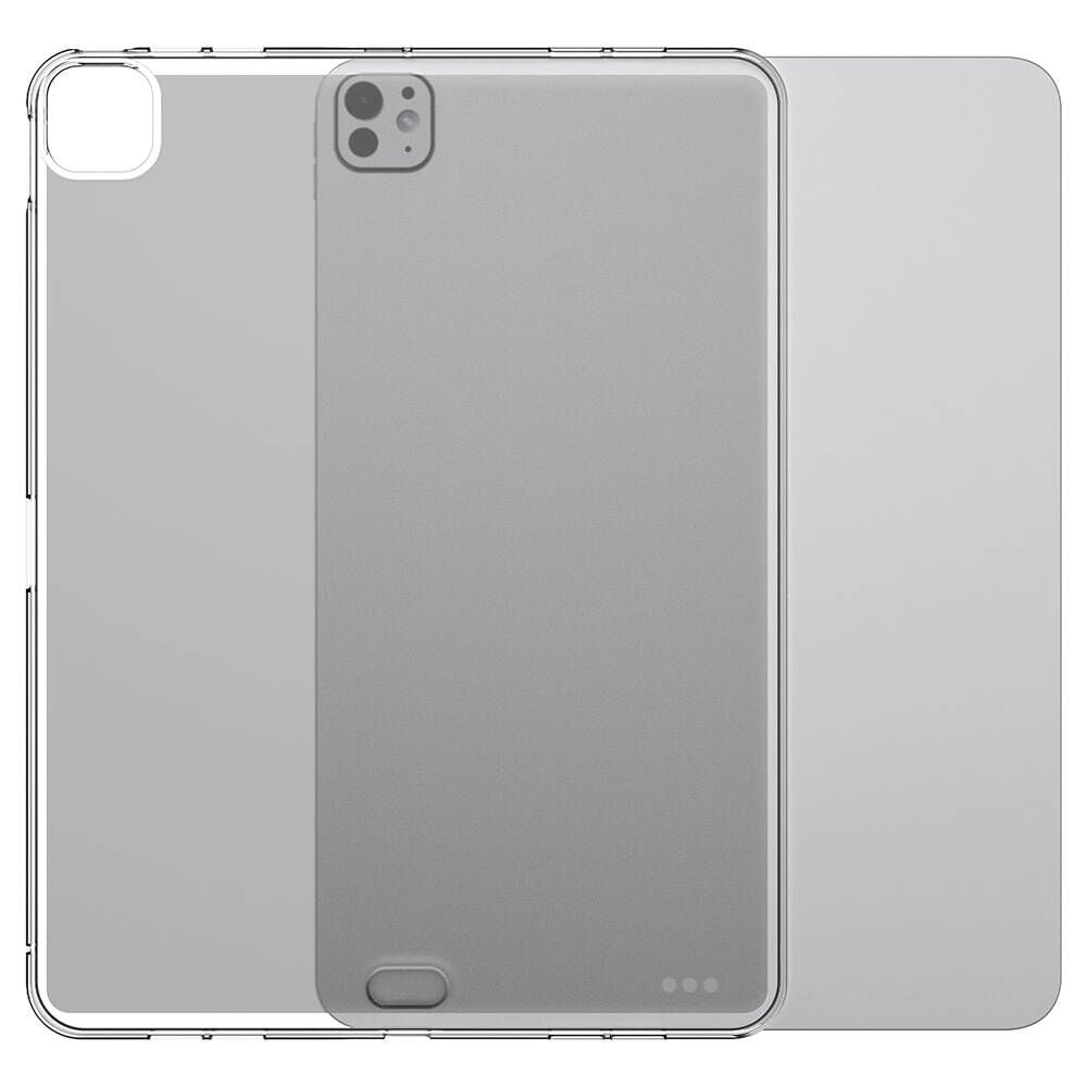 iPad Pro 11 2024 Kılıf Tablet Süper Silikon Kapak Şeffaf