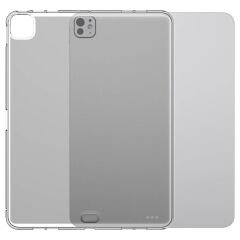 iPad Pro 13 2024 Kılıf Tablet Süper Silikon Kapak Şeffaf