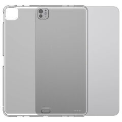 iPad Pro 13 2024 Kılıf Tablet Süper Silikon Kapak Şeffaf