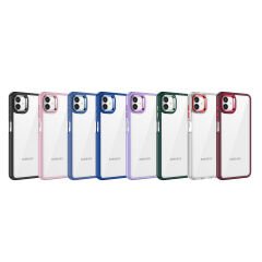 Samsung Galaxy A04E Kılıf Kamera Çıkıntılı Arkası Şeffaf Köşeleri Parlak Renkli Işlemeli Flora Kapak