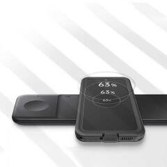 Galaxy S22 Kılıf 1-1 Su Geçirmez Kılıf Siyah