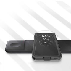 Galaxy S22 Kılıf 1-1 Su Geçirmez Kılıf Siyah
