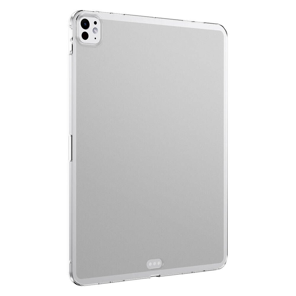 iPad Pro 13 2024 Kılıf Tablet Süper Silikon Kapak Şeffaf