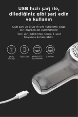 Tüy Temizleme Makinesi Exstra Bıçaklı Şarjlı Tiftik Temizleme Makinesi M23