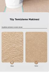 Şarjlı Tüy ve Tiftik Temizleme Makinesi Extra Bıçaklı 708 Beyaz