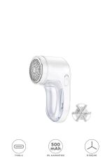 Şarjlı Tüy ve Tiftik Temizleme Makinesi Extra Bıçaklı 708 Beyaz