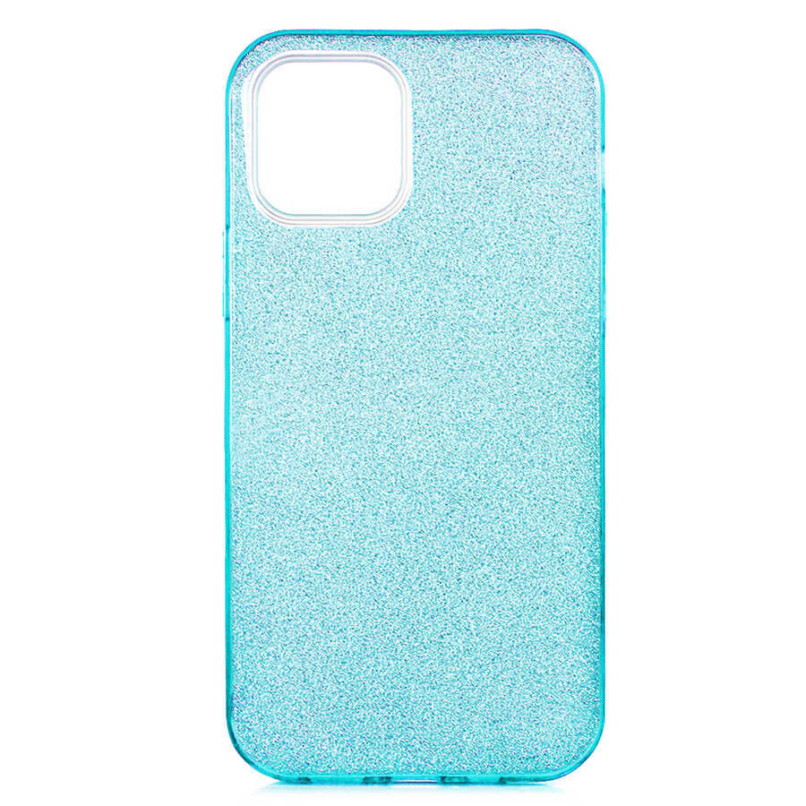 iPhone 12 Mini Kılıf Shining Silikon Mavi