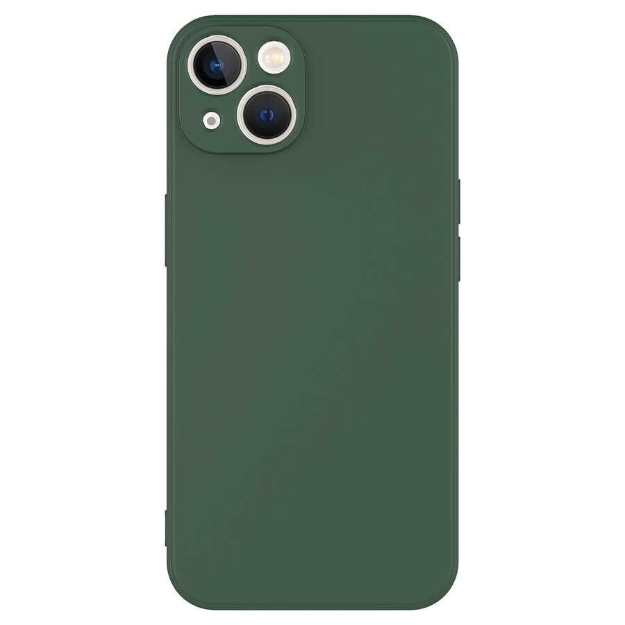 iPhone 13 Kılıf Mara Lansman Kapak Koyu Yeşil