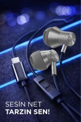 Kablolu Kulaklık Type-C Girişli Kulak İçi Kulaklık TC05