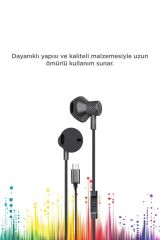 Kablolu Kulaklık Type-C Girişli Kulak İçi Kulaklık TC05
