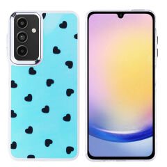 Samsung Galaxy A25 Kılıf Airbag Tasarımlı Hadra Kapak Kiraz