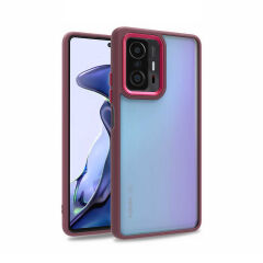 Xiaomi Mi 11T Pro 5G Kılıf Flora Kapak kılıf Rose Gold