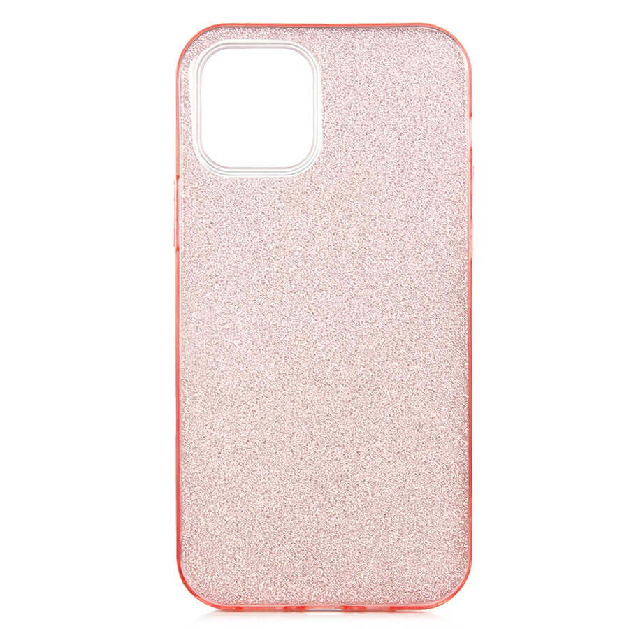 iPhone 12 Mini Kılıf Shining Silikon Rose Gold