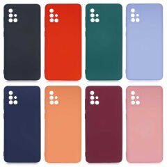 Samsung Galaxy A71 Kılıf Kamera Korumali Mara Lansman Kapak