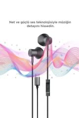 Kablolu Kulaklık Type-C Girişli Kulak İçi Kulaklık TC06